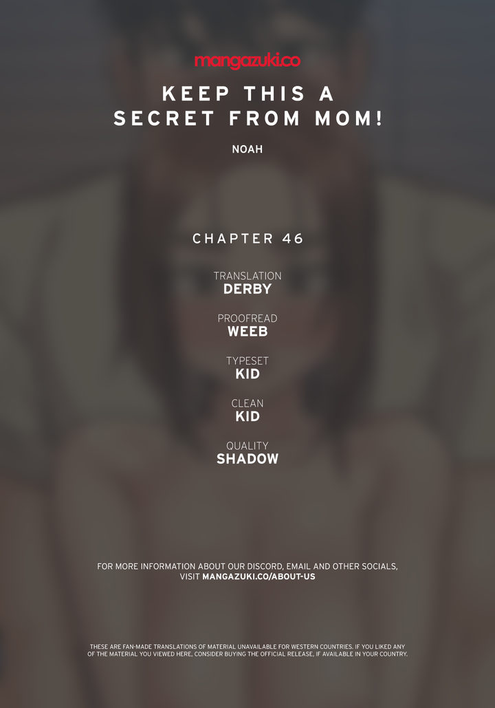 Keep it a secret from your mother!
