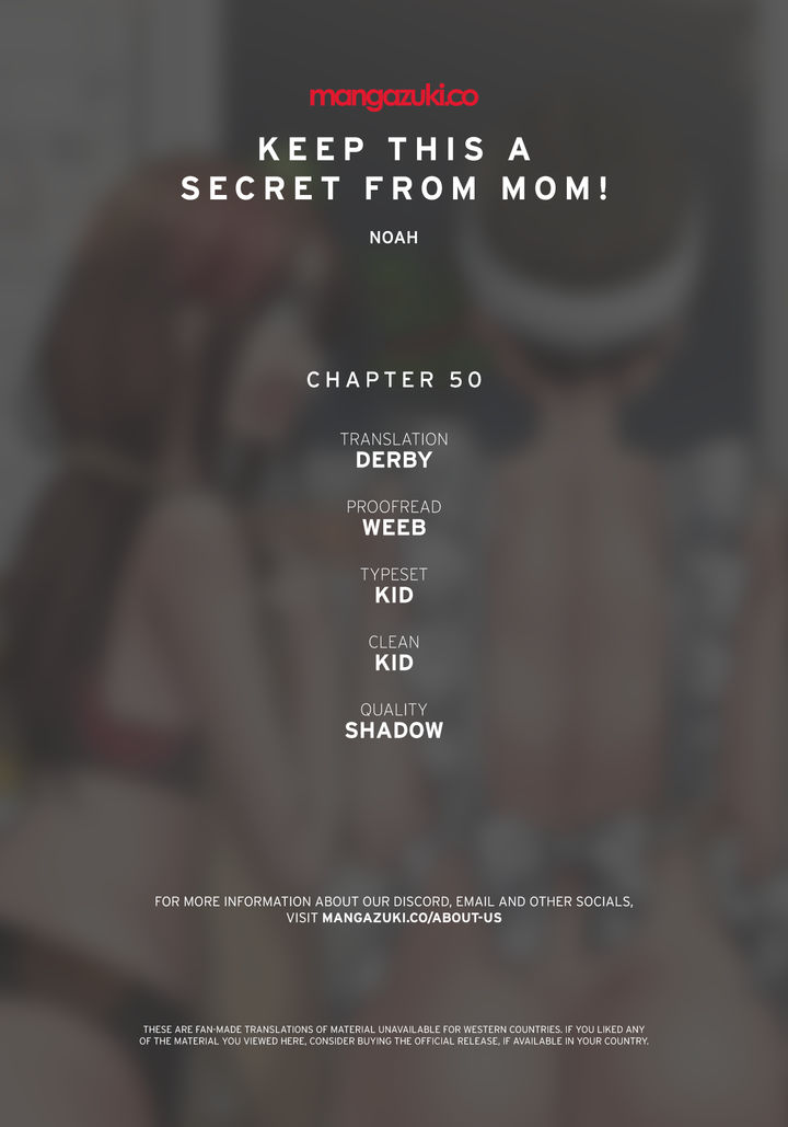 Keep it a secret from your mother!