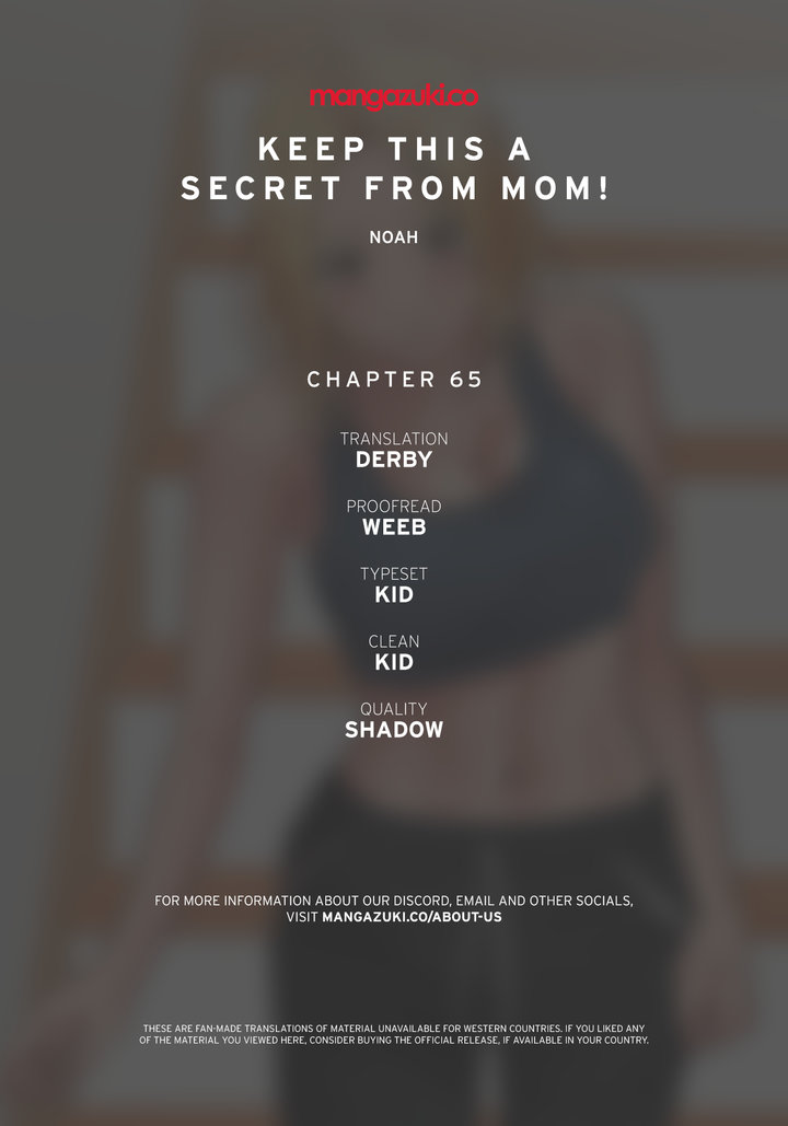 Keep it a secret from your mother!