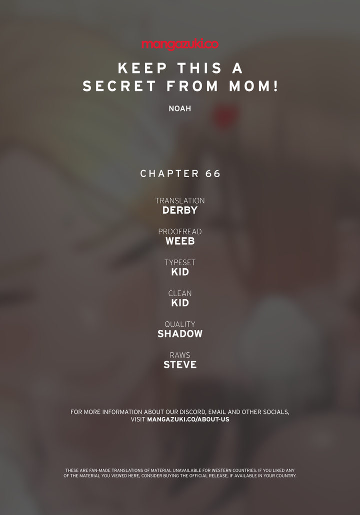 Keep it a secret from your mother!