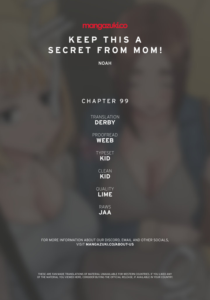 Keep it a secret from your mother!