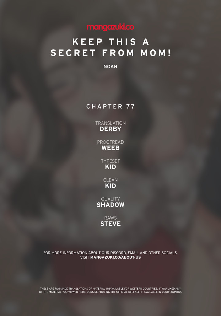 Keep it a secret from your mother!