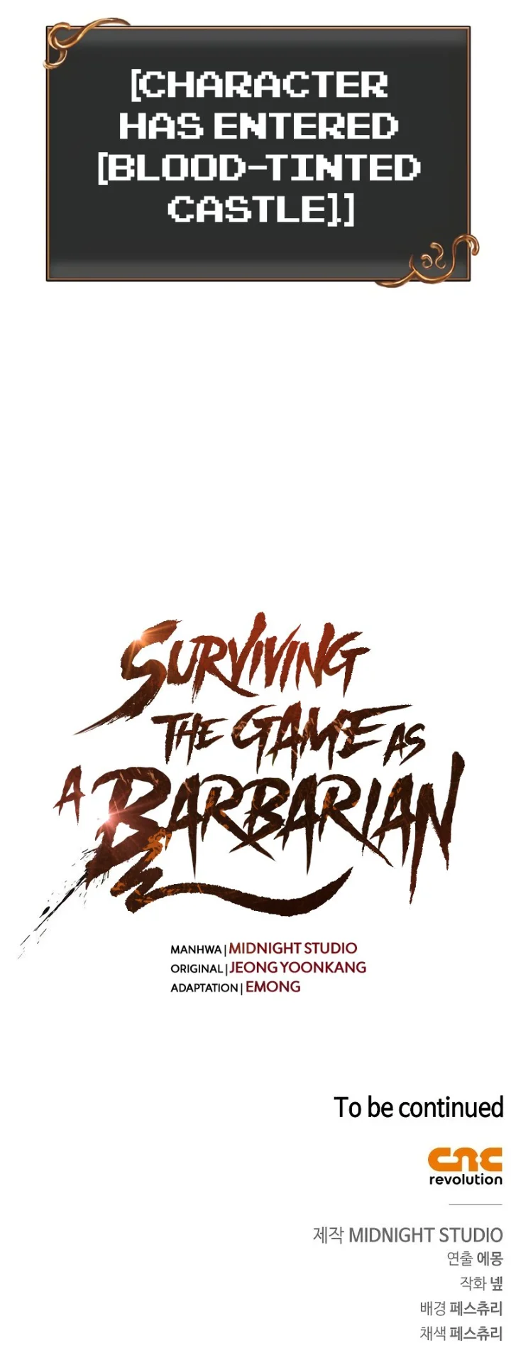 Surviving The Game as a Barbarian