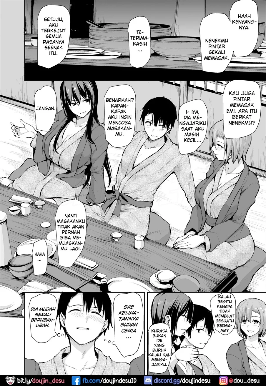 Kyonyuu ga Futari Inai to Bokkishinai Danna no Tameni Tomodachi wo Tsuretekita Tsuma Chapter 2