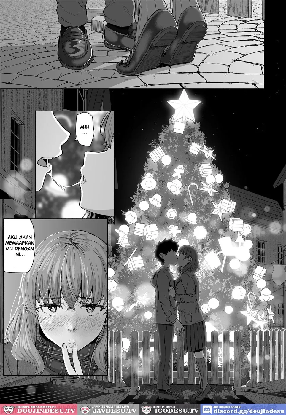 Osananajimi to Oyaji no Saimin Sex o Toru Christmas Chapter 1