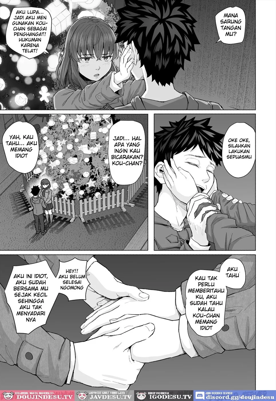 Osananajimi to Oyaji no Saimin Sex o Toru Christmas Chapter 1