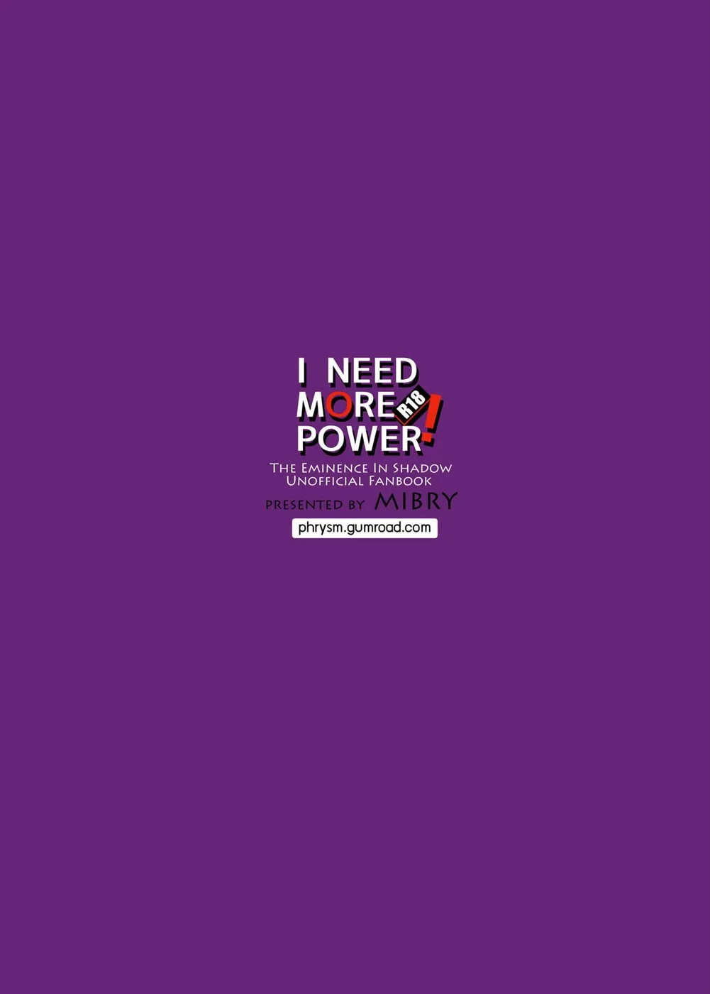 I NEED MORE POWER! Chapter 1