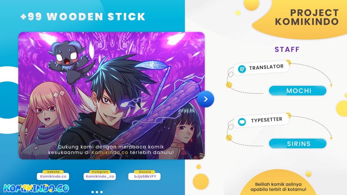 +99 Wooden Stick