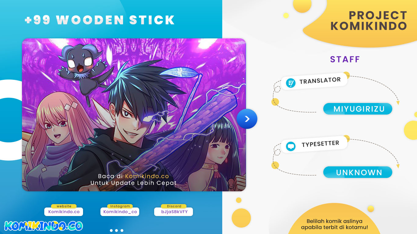 +99 Wooden Stick