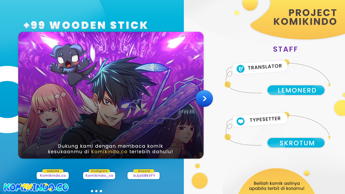 +99 Wooden Stick