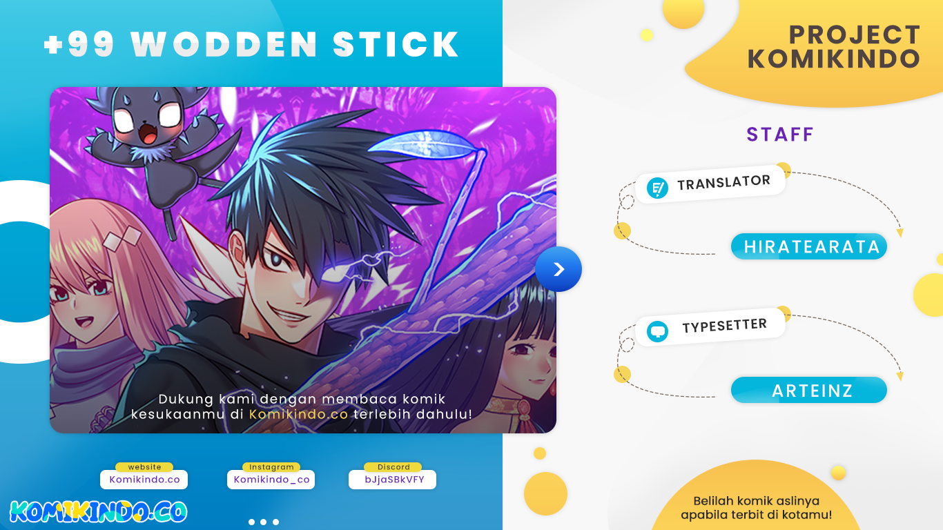 +99 Wooden Stick