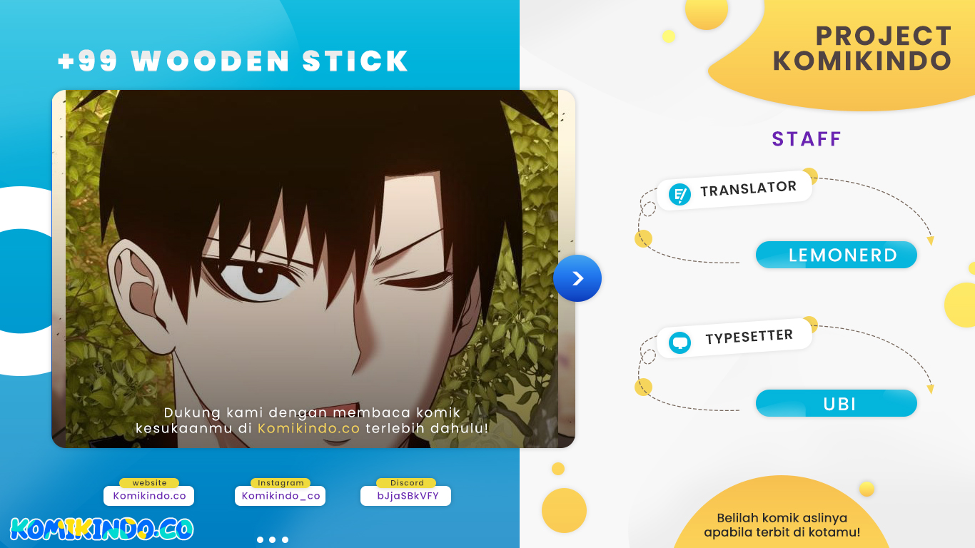 +99 Wooden Stick