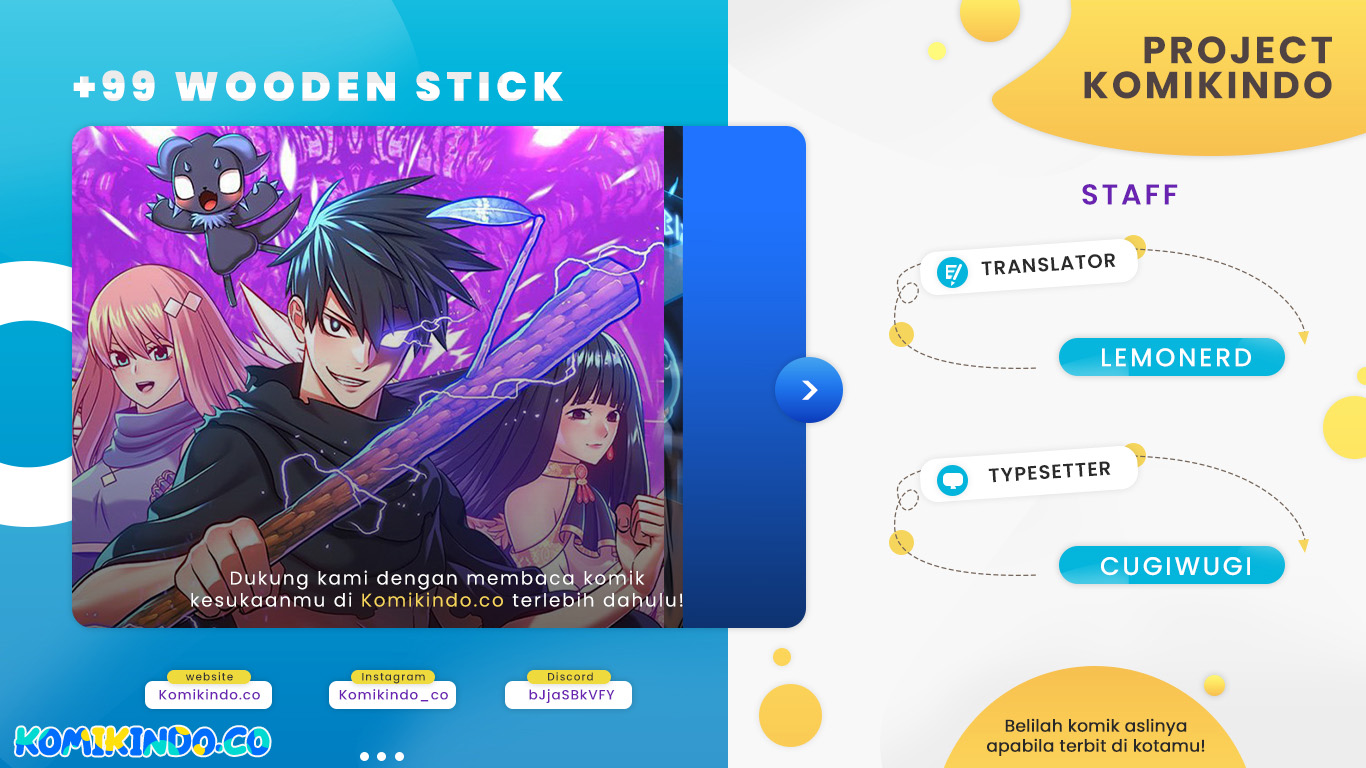 +99 Wooden Stick
