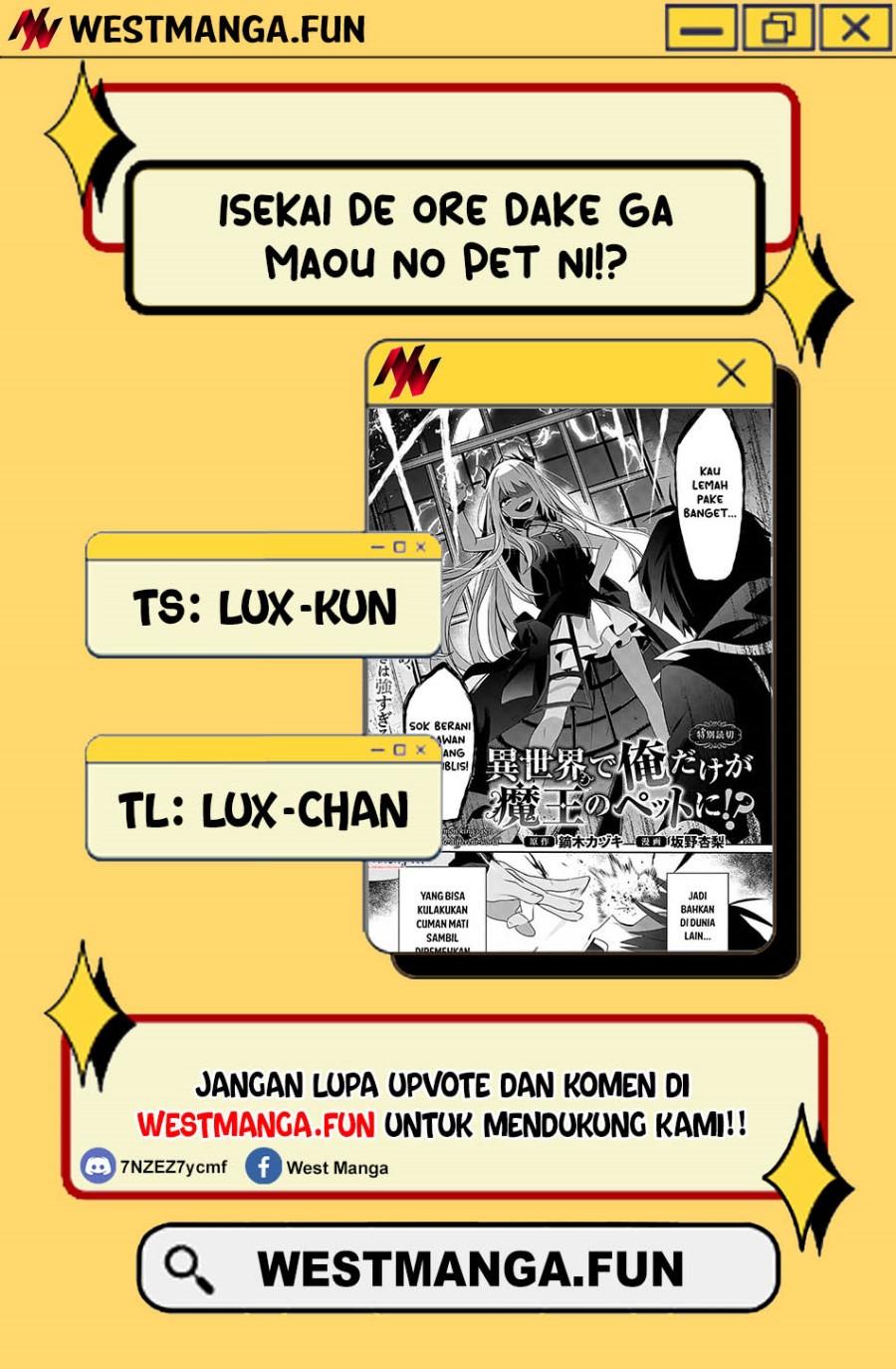 Isekai de Ore dake ga Maou no Pet ni!?