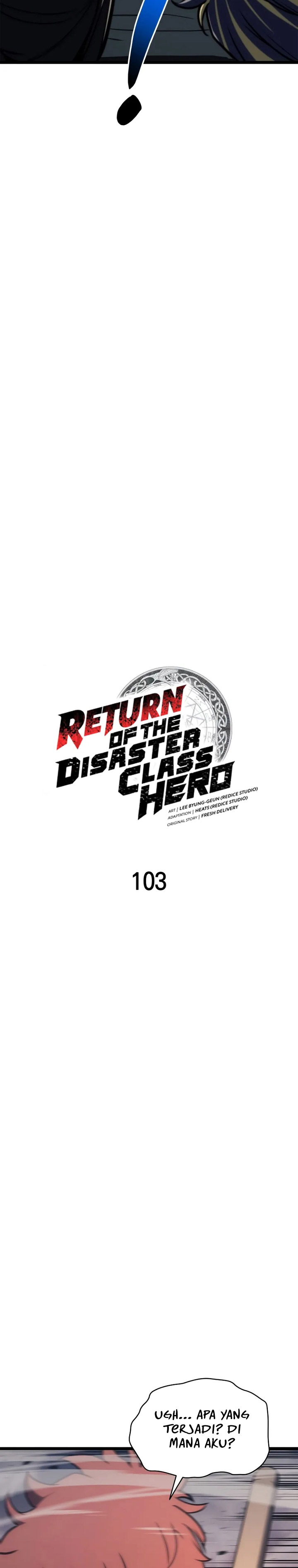 A Disaster-Class Hero Has Returned