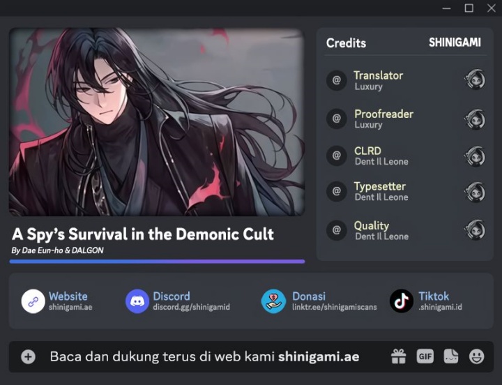 A Spy’s Survival in the Demonic Cult