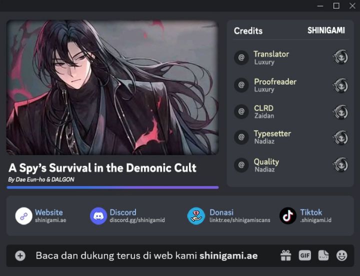 A Spy’s Survival in the Demonic Cult