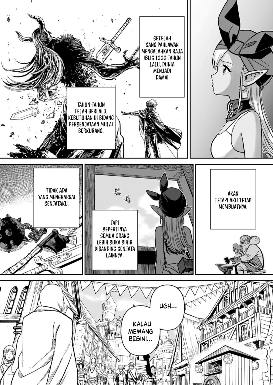 Abandoned: The Hero Who’s So Strong He Breaks Every Weapon, and the Elf Weaponsmith