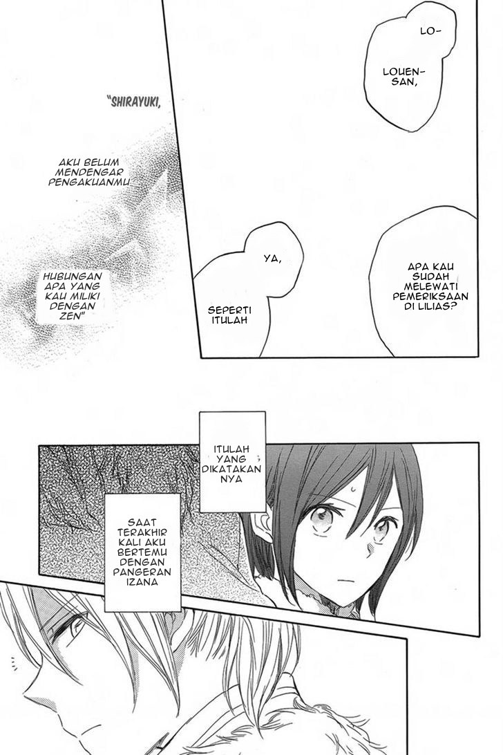 Akagami no Shirayuki-hime Chapter 34