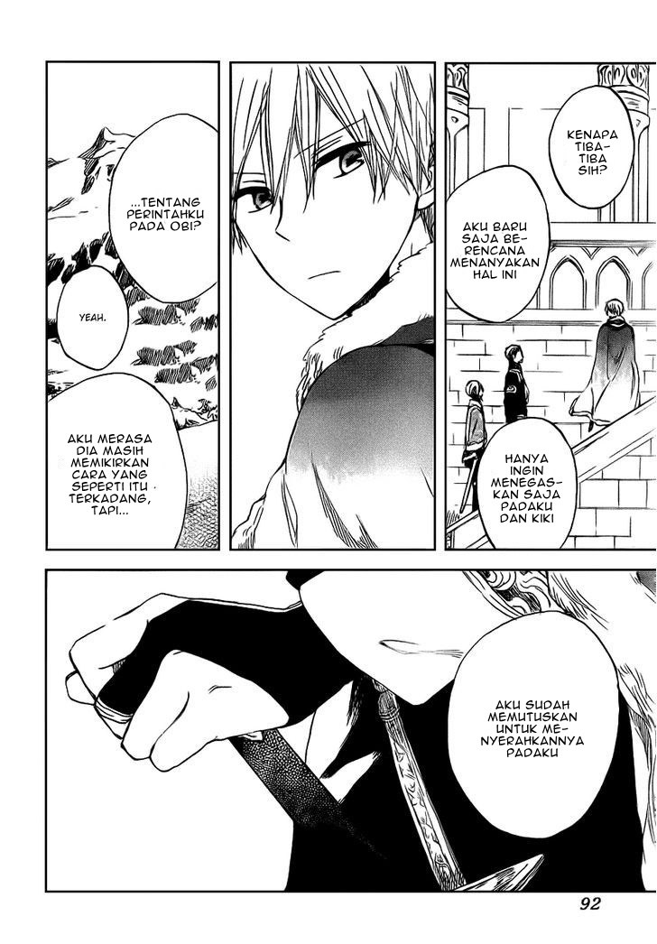 Akagami no Shirayuki-hime Chapter 37