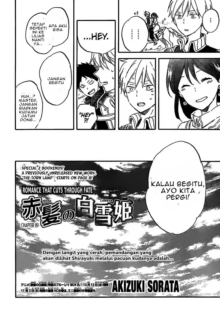 Akagami no Shirayuki-hime Chapter 90