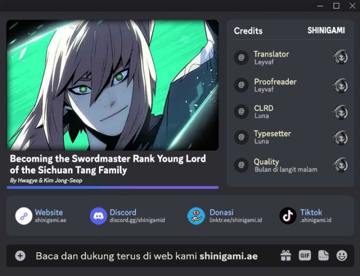 Becoming the Swordmaster Rank Young Lord of the Sichuan Tang Family