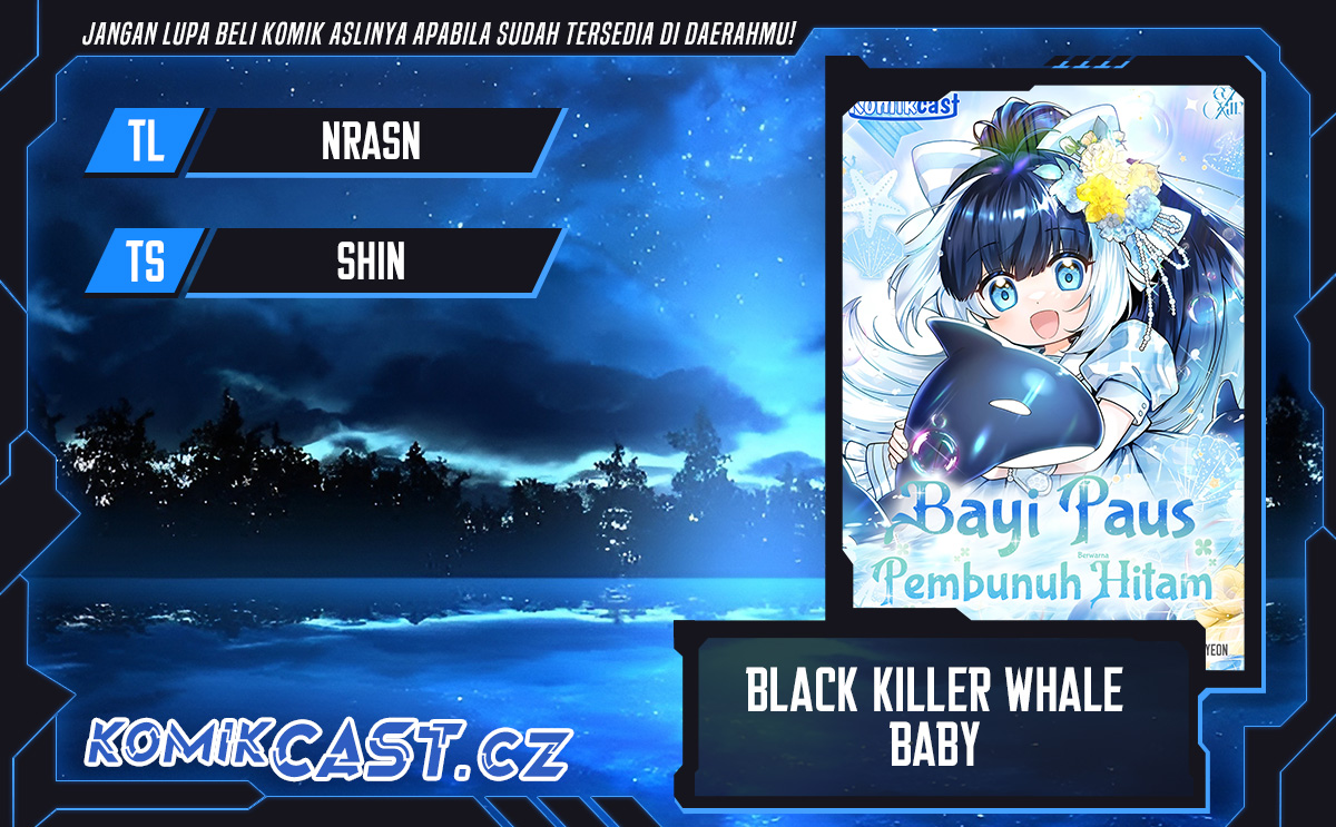 Black Killer Whale Baby
