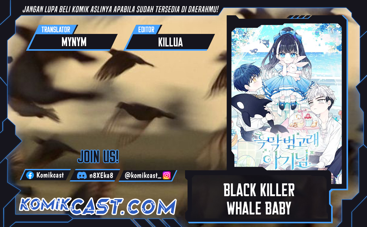 Black Killer Whale Baby
