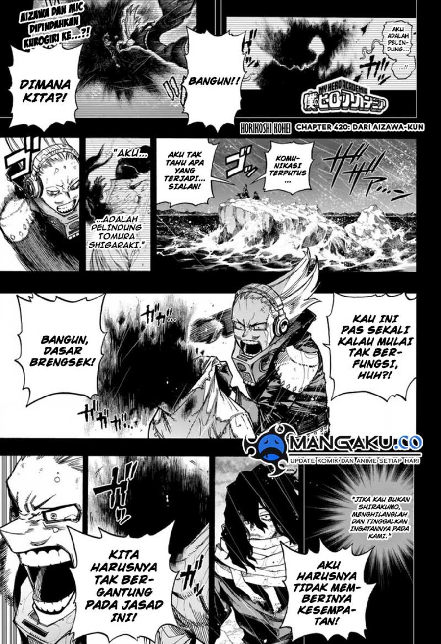 Boku no Hero Academia Chapter 420