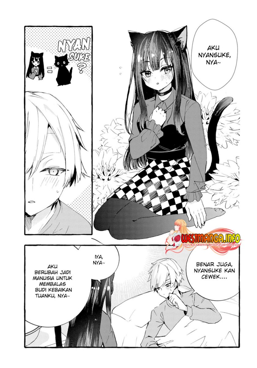 Chiteki de Cool na Kouhai Bijo, Ore no Kai Neko ni naru Chapter 1