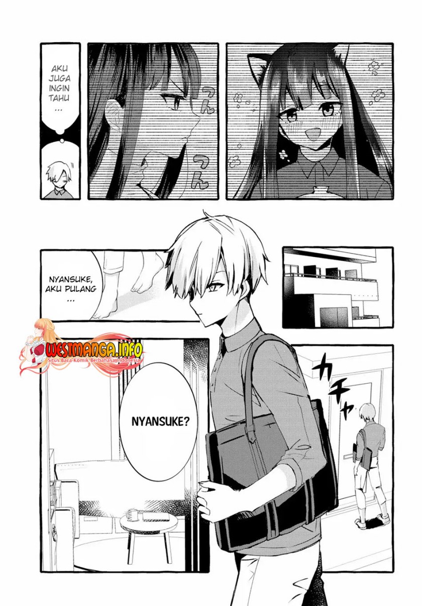 Chiteki de Cool na Kouhai Bijo, Ore no Kai Neko ni naru