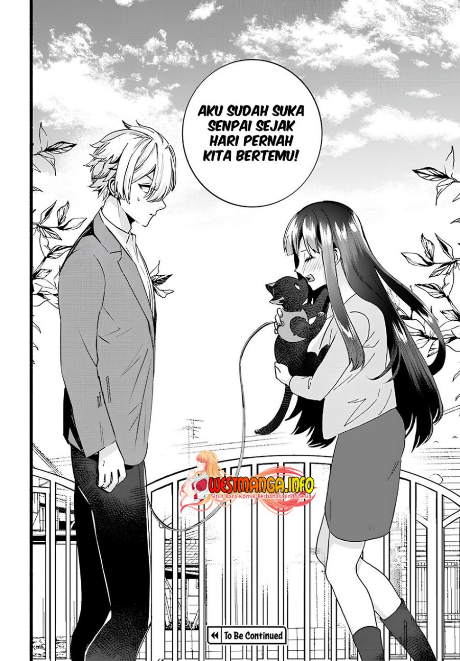Chiteki de Cool na Kouhai Bijo, Ore no Kai Neko ni naru