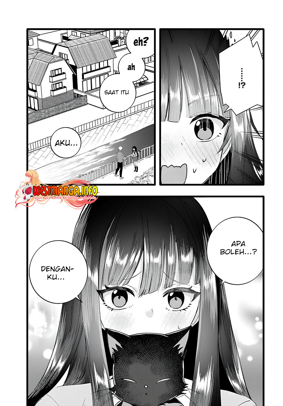 Chiteki de Cool na Kouhai Bijo, Ore no Kai Neko ni naru Chapter 12