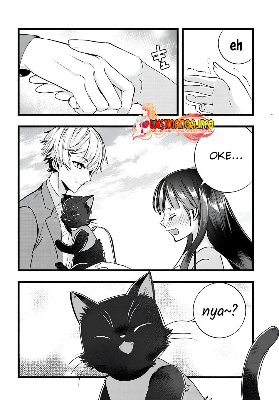 Chiteki de Cool na Kouhai Bijo, Ore no Kai Neko ni naru Chapter 12