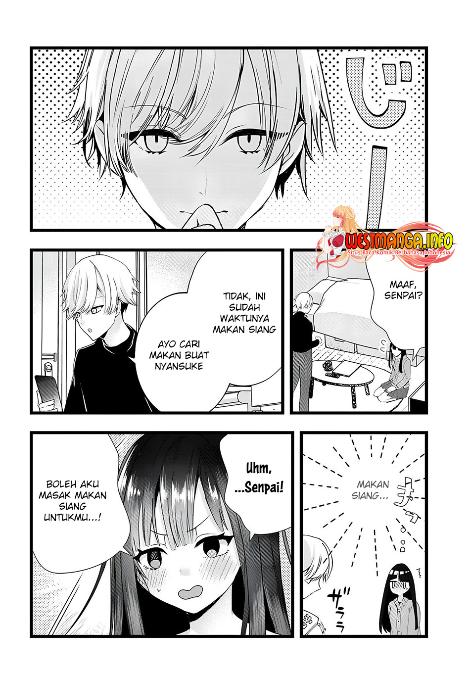 Chiteki de Cool na Kouhai Bijo, Ore no Kai Neko ni naru Chapter 15