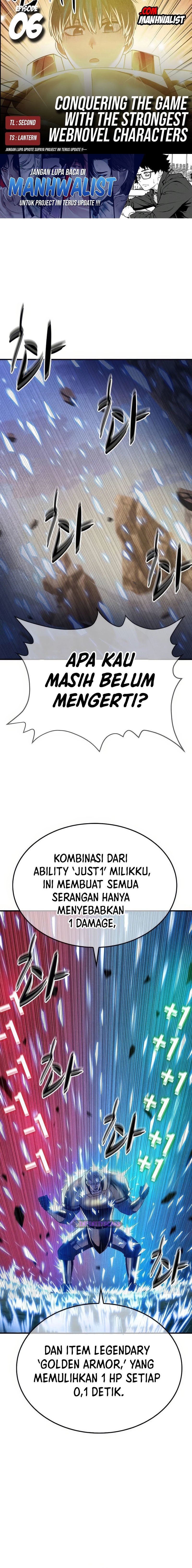 Conquering the Game With the Strongest Webnovel Characters