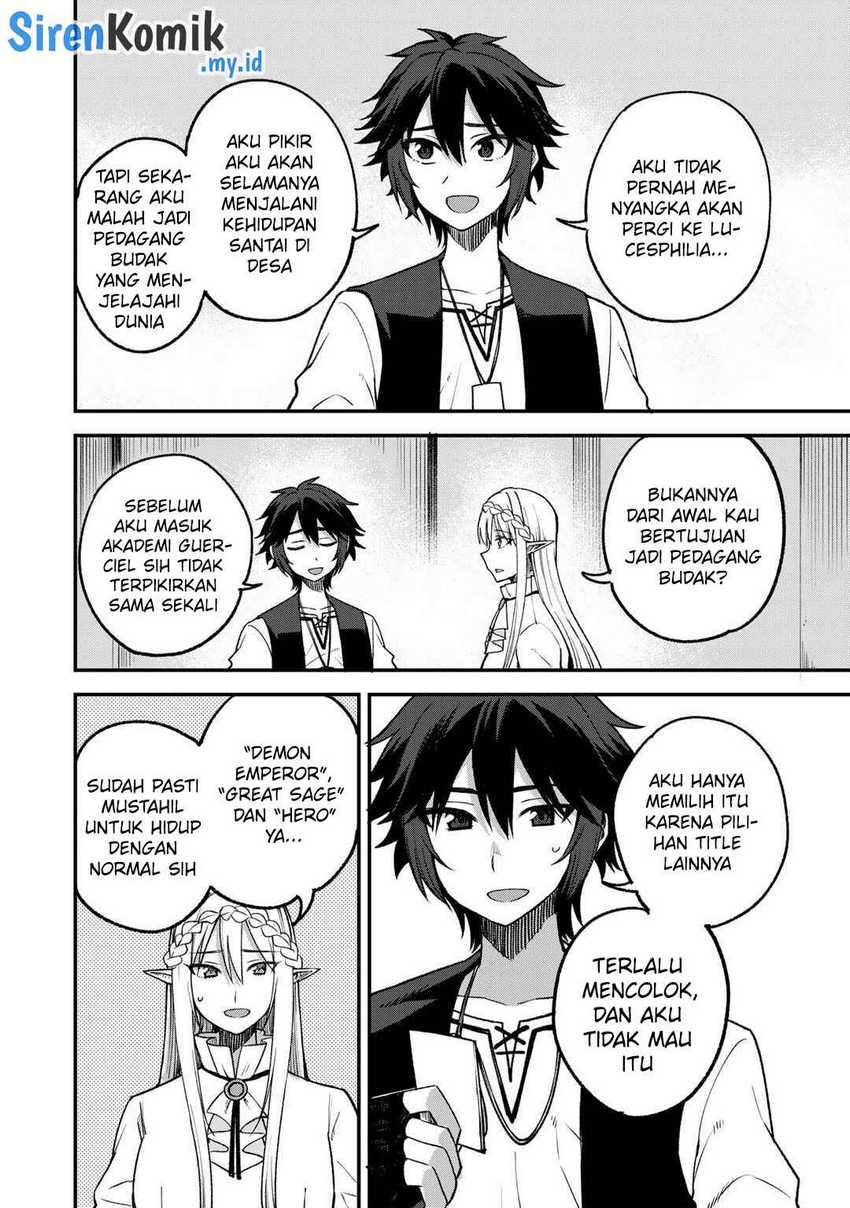 Dorei Shounin shika Sentakushi ga nai desu yo? ~Harem? Nani sore oishii no?~ Chapter 59