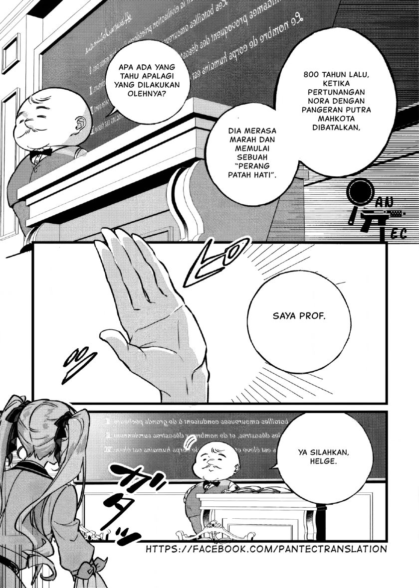 Doteihen Reijou ni Hyoui Shita 800-nen Mae no Akujo wa Hissori Seishun o Tanoshinde Iru