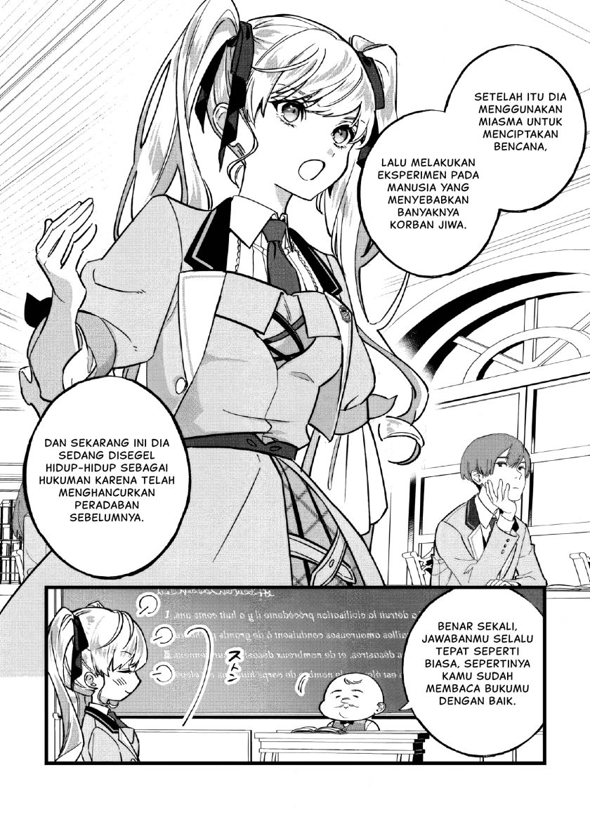 Doteihen Reijou ni Hyoui Shita 800-nen Mae no Akujo wa Hissori Seishun o Tanoshinde Iru