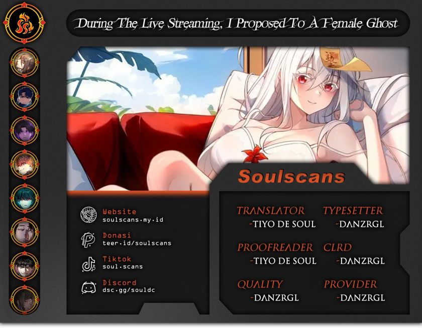 During The Live Streaming, I Proposed To A Female Ghost
