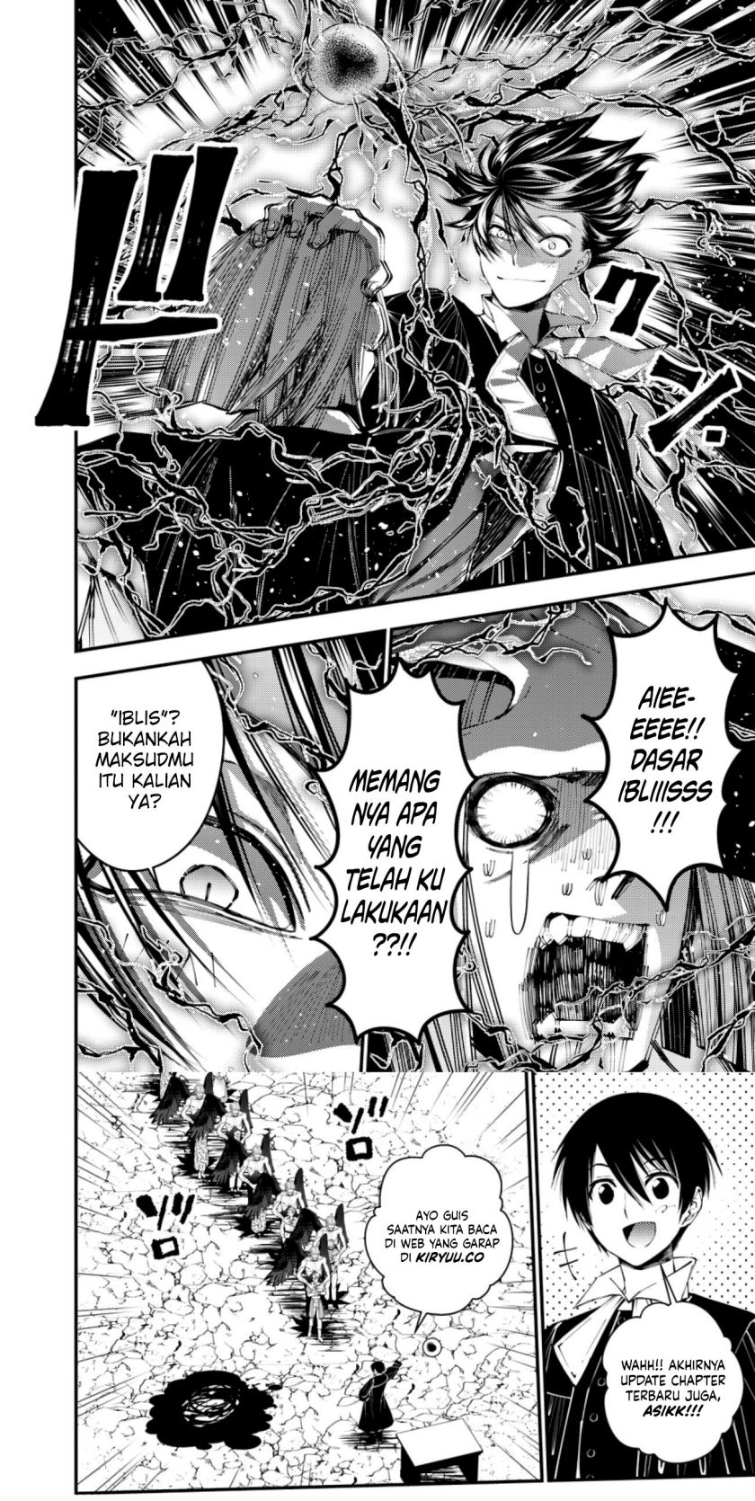 Fukushuu o Koinegau Saikyou Yuusha wa, Yami no Chikara de Senmetsu Musou Suru