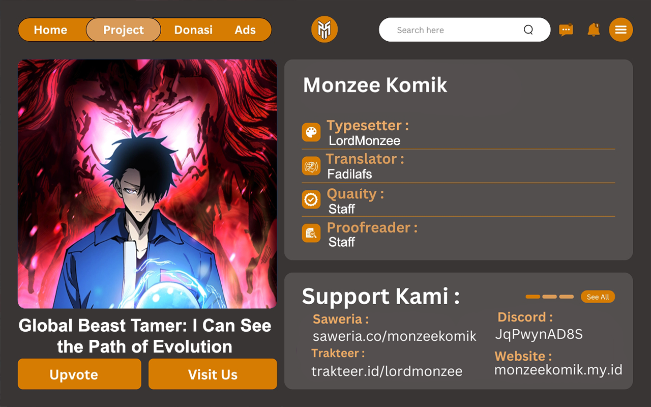 Global Beast Tamer: I Can See the Path of Evolution