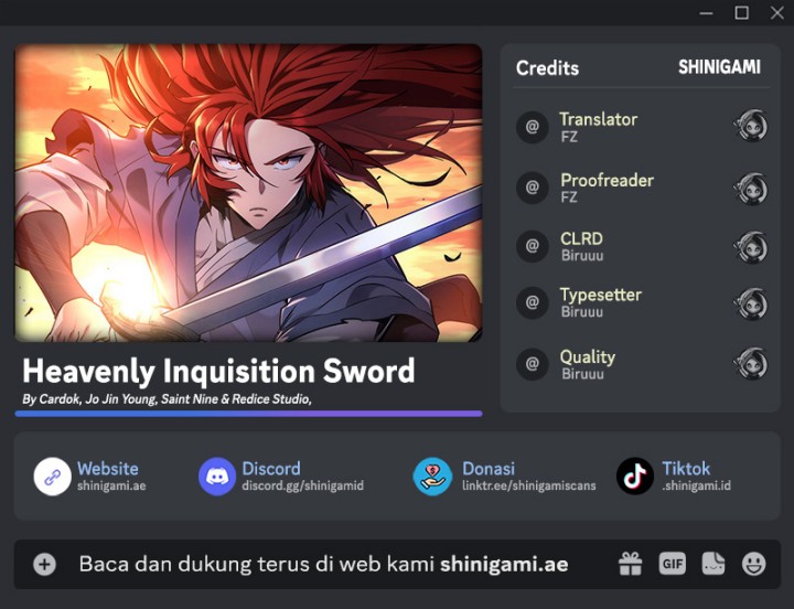 Heavenly Inquisition Sword Chapter 82