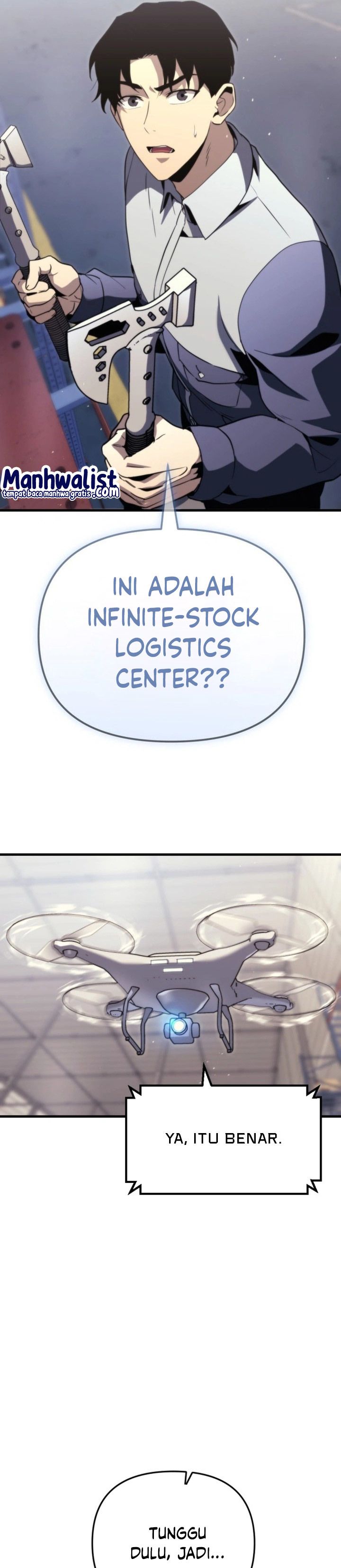 Hiding a Logistics Center in the Apocalypse