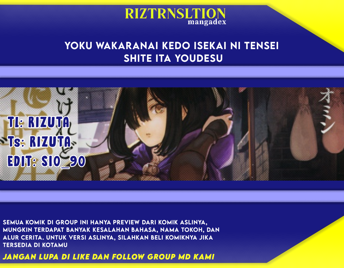 I Don’t Really Get It but It Looks Like I Was Reincarnated in Another World (Yoku Wakaranai keredo Isekai ni Tensei Shiteita You Desu)
