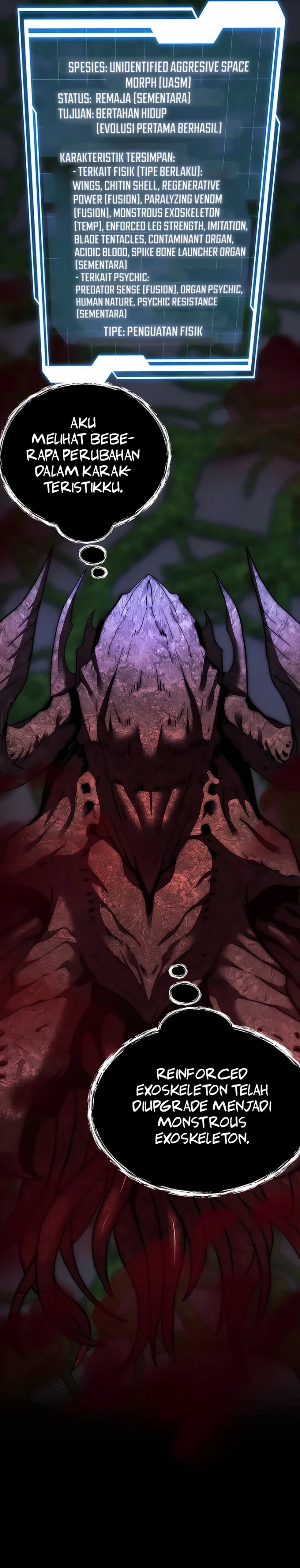 I Became an Evolving Space Monster
