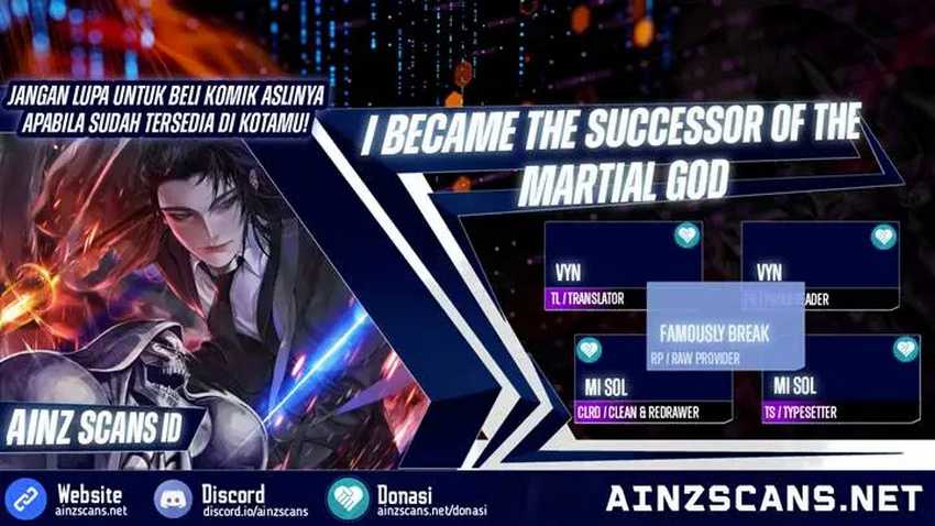 I Became the Successor of the Martial God