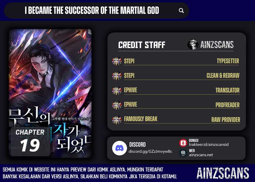 I Became the Successor of the Martial God