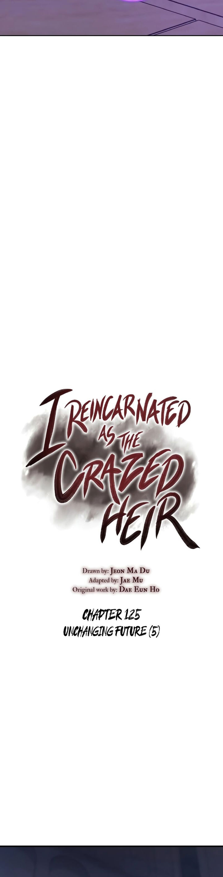 I Reincarnated As The Crazed Heir Chapter 125