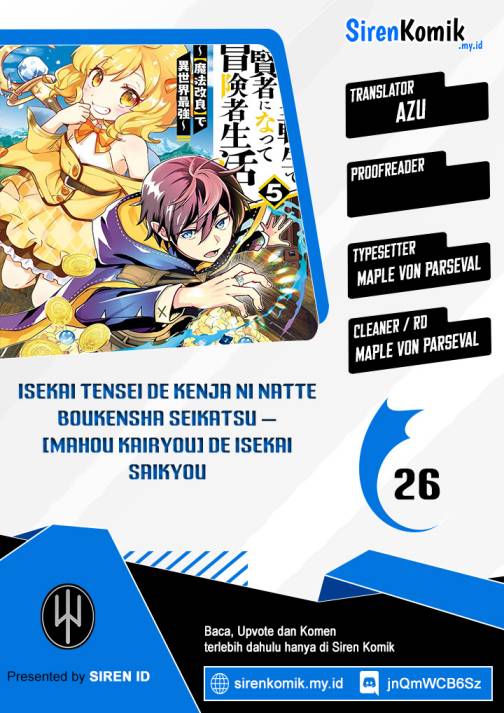 Isekai Tensei de Kenja ni Natte Boukensha Seikatsu